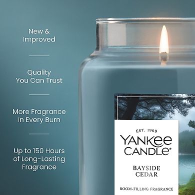 Yankee Candle® Bayside Cedar 22 oz Jar Candle