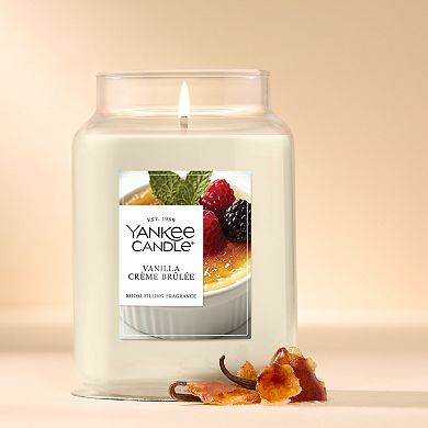 Yankee Candle® Vanilla Crème Brûlée Large Jar Scented Candle, 22 oz