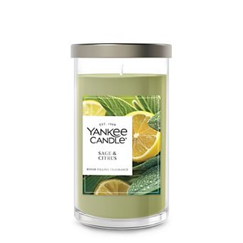 Yankee Candle® Sage & Citrus Medium Pillar Scented Candle, 14.25 oz