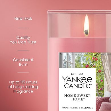 Yankee Candle Home Sweet Home Medium Pillar Scented Candle 14.25 oz