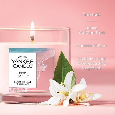 Yankee Candle Pink Sands Room-Filling Fragrance Small Tumbler Candle