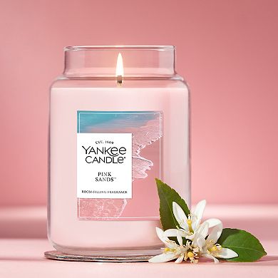 Yankee Candle Pink Sands 22 oz Jar Candle Soy Wax Blend