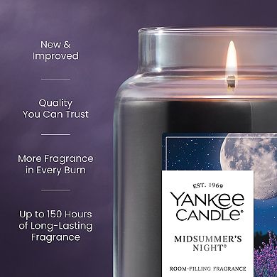Yankee Candle Midsummer's Night 22 oz Jar Candle Soy Wax Blend