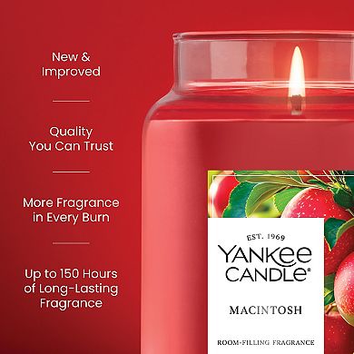 Yankee Candle Macintosh 22 oz Jar Candle