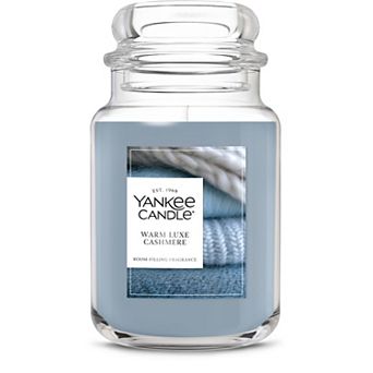 Yankee Candle® Warm Luxe Cashmere 22 oz Jar Candle Soy Wax Blend