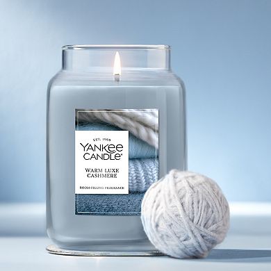 Yankee Candle® Warm Luxe Cashmere 22 oz Jar Candle Soy Wax Blend