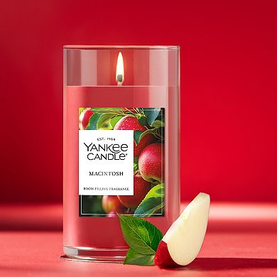 Yankee Candle Macintosh 14.25 oz Medium Pillar Candle