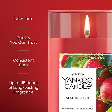Yankee Candle Macintosh 14.25 oz Medium Pillar Candle