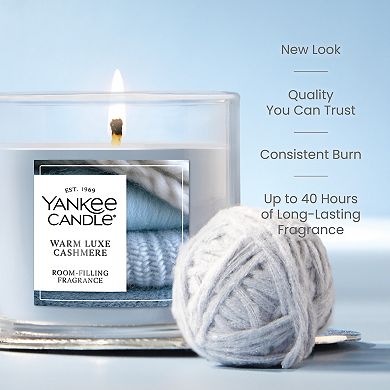 Yankee Candle Warm Luxe Cashmere Small Tumbler Candle