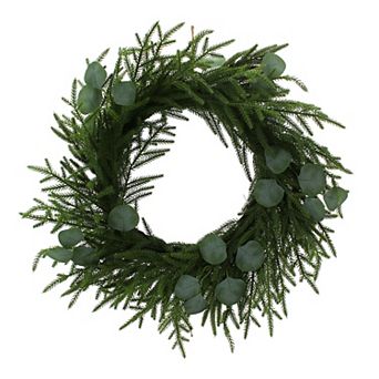 St. Nicholas Square® Eucalyptus & Pine Artificial Wreath