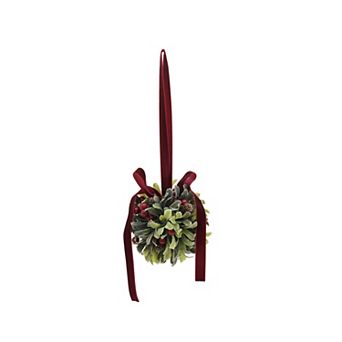 St. Nicholas Square® Hanging Mistletoe Ball Decor