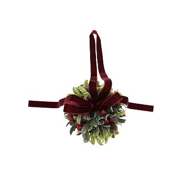 St. Nicholas Square® Hanging Mistletoe Ball Decor