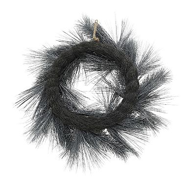 St. Nicholas Square® Pine Artificial Wreath with Flocked Snowflakes