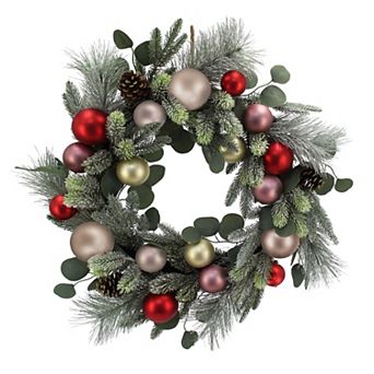 St. Nicholas Square® Bauble Greenery Artificial Wreath