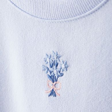 Baby Girls Carter's 2-pc. Floral Sweatshirt & Pant Set