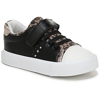 Blowfish Malibu Vibe-T Girls Lace-Up Shoes Faux Leather Leopard Detail