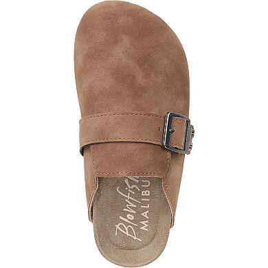 Blowfish Malibu Weekend-K Girls' Faux Suede Slip-On Clogs