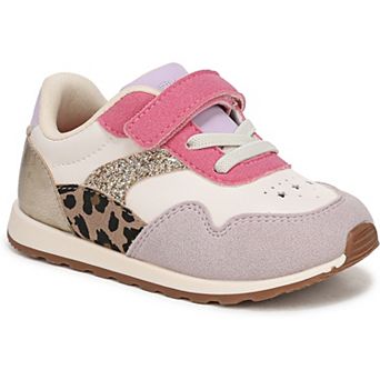 Blowfish Malibu Valley-T Girls Slip-On Shoes Faux Leather Glitter Detail Sneakers