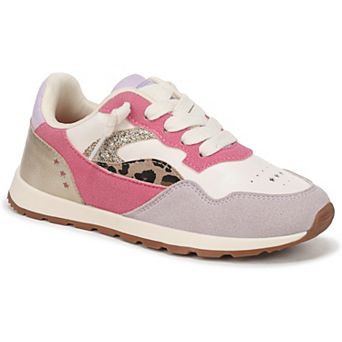 Blowfish Malibu Valley-K Girls Lace-Up Shoes Faux Suede Multi Design Sneakers