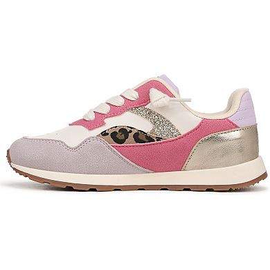 Blowfish Malibu Valley-K Girls Lace-Up Shoes Faux Suede Multi Design Sneakers