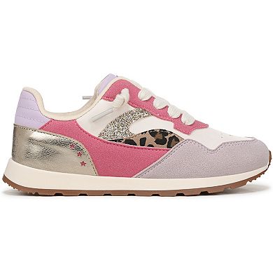 Blowfish Malibu Valley-K Girls Lace-Up Shoes Faux Suede Multi Design Sneakers