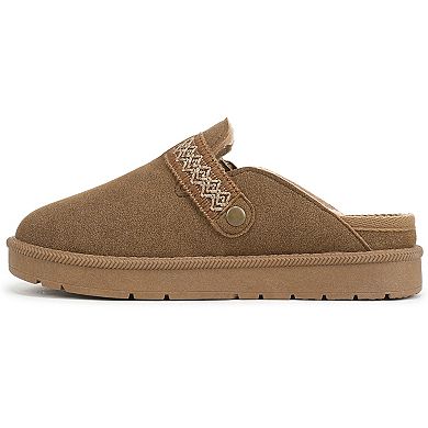 Blowfish Malibu Monday-K Girls' Faux Suede Slip-On Clogs