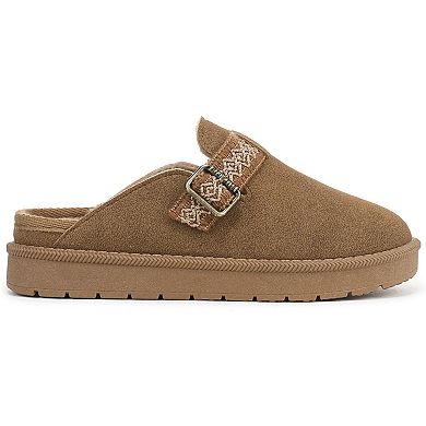 Blowfish Malibu Monday-K Girls' Faux Suede Slip-On Clogs