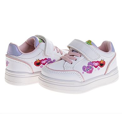 Toddler Kids Sesame Street Elmo and Abby Cadabby Casual Sneakers