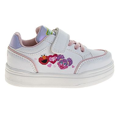 Toddler Kids Sesame Street Elmo and Abby Cadabby Casual Sneakers