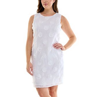 Women's Nicole Miller 3-D Rosette Sleeveless Dress