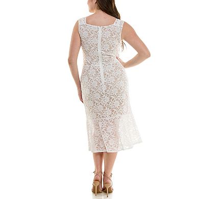 Women's Nicole Miller Stretch Lace Bodycon Dress