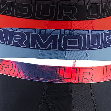 Men's Under Armour Performance Tech Boxerjock 6-Inch Boxer Briefs 3-pk.