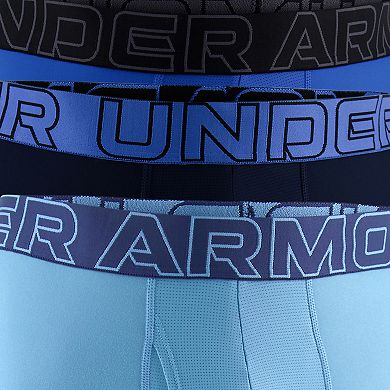 Men's Under Armour 3-Pack Performance Tech 6-in. Boxerjock