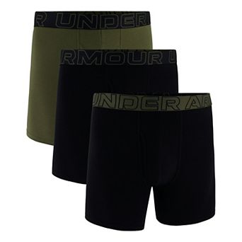 Men's Under Armour 3 pc Performance Cotton 6-Inch Boxerjock Set