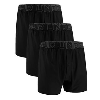 Men's Under Armour 6" 3-Pack Performance Tech Mesh Boxers