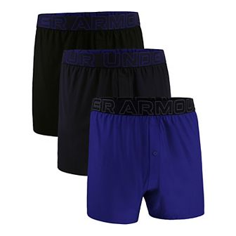 Men's Under Armour 6" 3-Pack Performance Tech Mesh Boxers