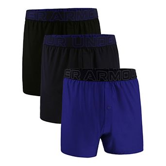 Men's Under Armour 6" 3-Pack Performance Tech Mesh Boxers