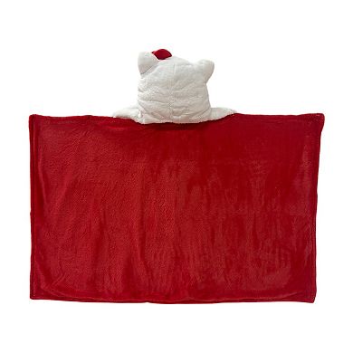 Hello Kitty Hooded Throw Blanket