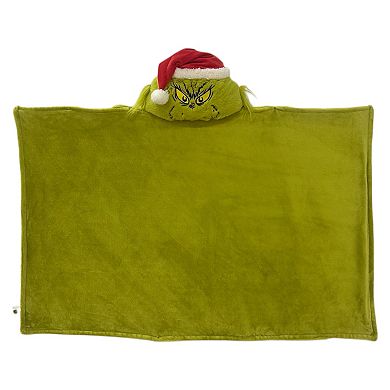 The Grinch Hooded Throw Blanket