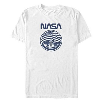Big & Tall NASA Americana Stamp Graphic Tee