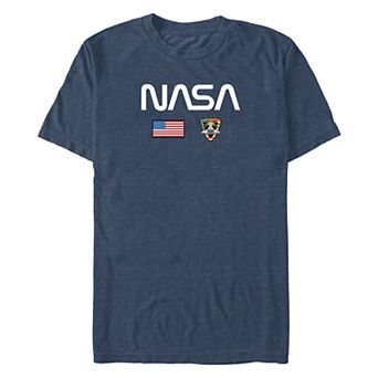 Big & Tall NASA Americana Stamps Graphic Tee