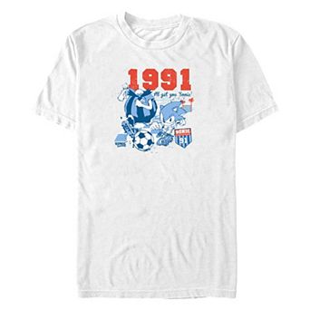 Big & Tall Sonic the Hedgehog 1991 I'll Get You Graphic Tee
