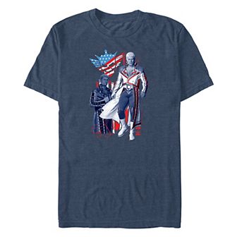 Big & Tall WWE Cody Rhodes Poster Americana Graphic Tee