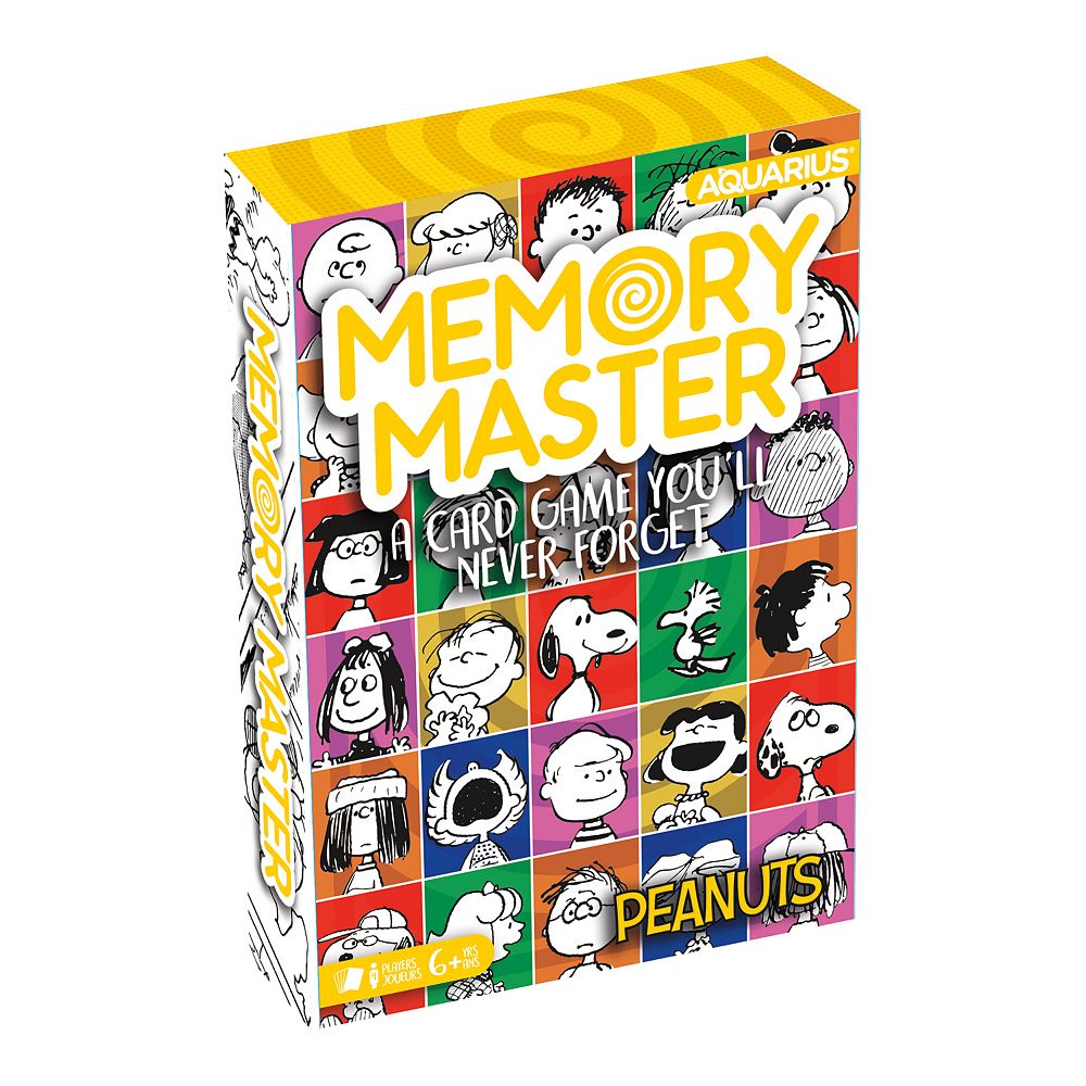 Peanuts Memory Master Card Game