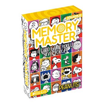 Peanuts Memory Master Card Game