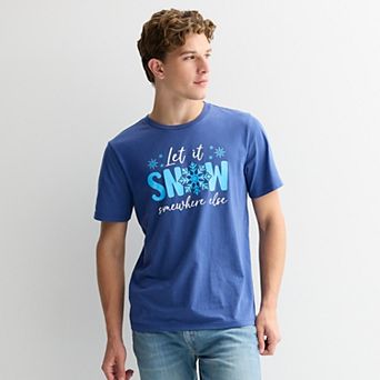 Men's "Let It Snow Somewhere Else" Holiday Graphic Tee