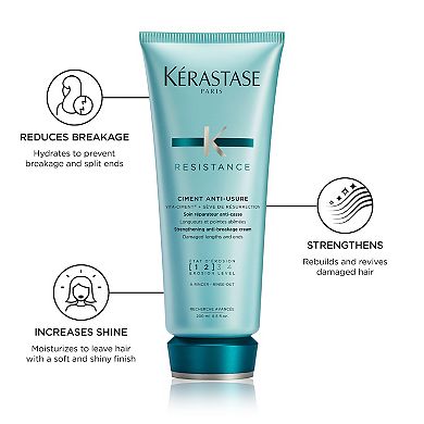 Resistance Strengthening Conditioner for Damaged Hair from Heat Styling