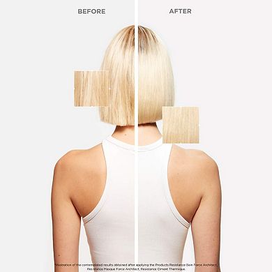 Resistance Heat Protectant Leave-In Styling Cream for Damaged Hair
