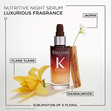 Nutritive 8H Magic Night Serum Hydrating Treatment for Dry Hair