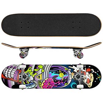 Roller Derby Learn with Lutzka Astronaut Skateboard